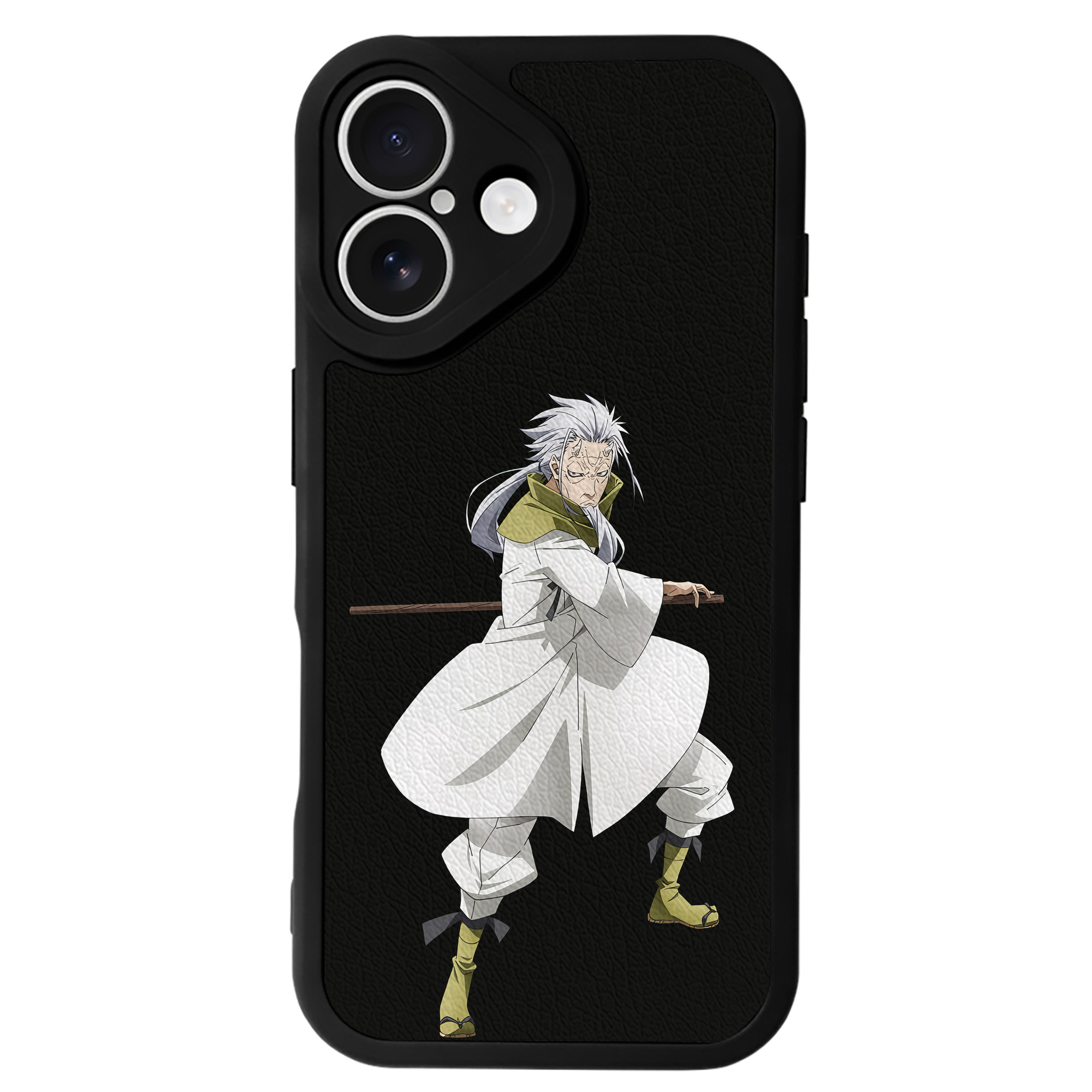 （画像用） 転スラ Regarding Reincarnated to Slime 【iPhone 16シリーズ対応】シリコンスマホケース（レザー調） 材質：シリコン